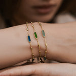 Load image into Gallery viewer, JULIET BLUE - Altın Bileklik