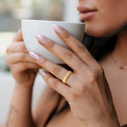 VELA - Altın Unisex Yüzük