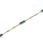 Load image into Gallery viewer, JULIET BLUE - Altın Bileklik